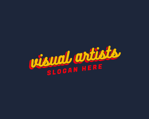 Retro Funky Brand Logo