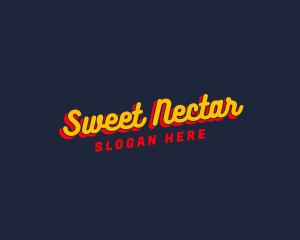 Retro Funky Brand logo design