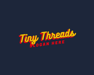 Retro Funky Brand logo design