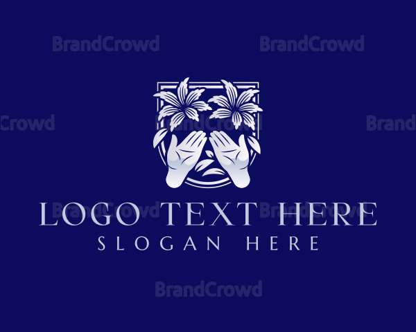 Bloom Beauty Hand Logo