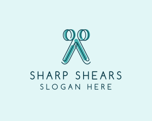 Shears - Hair Salon Shears logo design