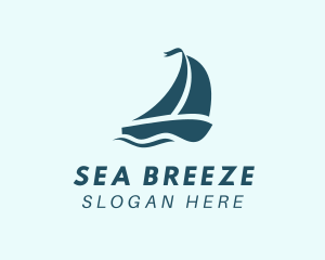 Sea Yacht Sailing logo design