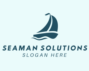 Sea Yacht Sailing logo design