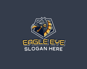 Eagle - Cyborg Eagle Gaming logo design