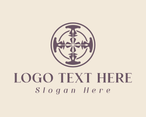 Elegant Ornament Studio Circle Logo