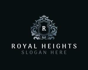 Upscale Royal Shield logo design