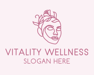 Flower Wellness Cosmetics Spa  logo design