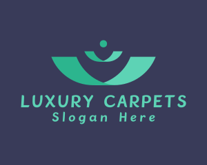 Carpet - Green Carpet Flooring logo design