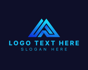 Advertising - Startup Multimedia Letter A logo design