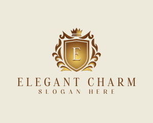 Elegant Premium Shield logo design