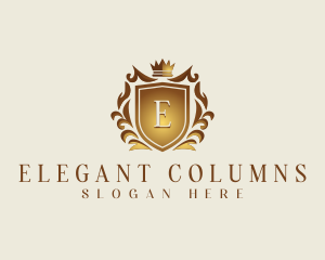 Elegant Premium Shield logo design