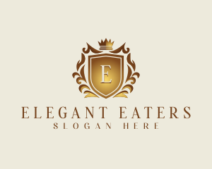 Elegant Premium Shield logo design