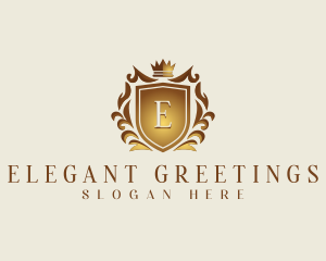 Elegant Premium Shield logo design