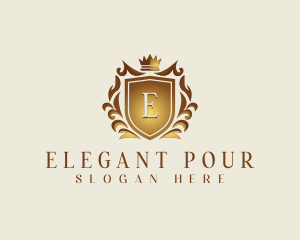 Elegant Premium Shield logo design