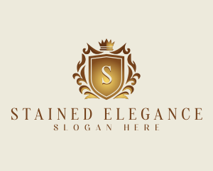 Elegant Premium Shield logo design