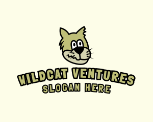 Wildcat - Stray Cat Pet logo design