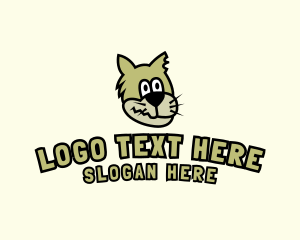 Feline - Stray Cat Pet logo design
