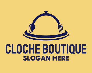 Spoon Fork Cloche logo design