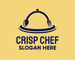 Spoon Fork Cloche logo design