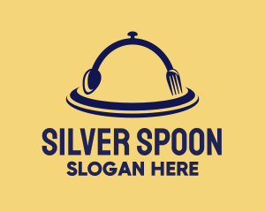 Spoon Fork Cloche logo design