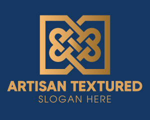 Premium Textile Pattern logo design