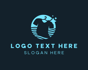 Wave - Wave Shirt Cleaning logo design