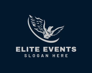 Powerlifting - Eagle Gym Bodybuilding logo design