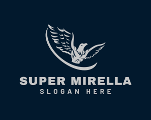 Strongman - Eagle Gym Bodybuilding logo design