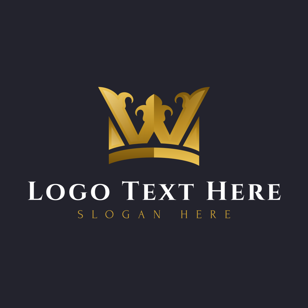 Elegant Crown Letter W Logo | BrandCrowd Logo Maker