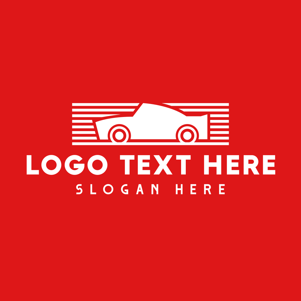 Red & White Automotive Car Logo | BrandCrowd Logo Maker