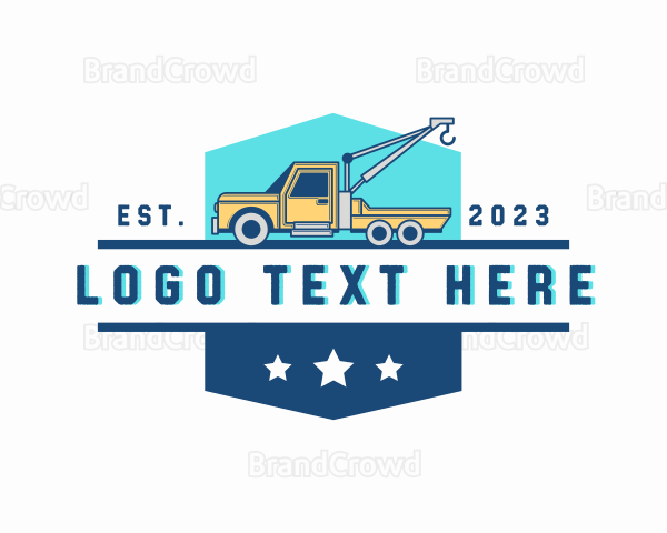 Industrial Tow Truck Logo