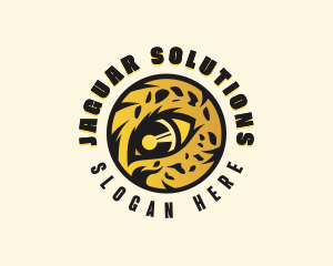 Jaguar - Wildlife Safari Zoo logo design