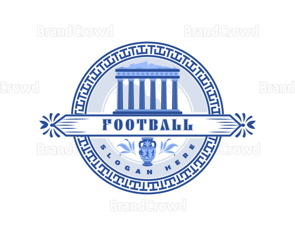 Greek Historical Landmark Logo