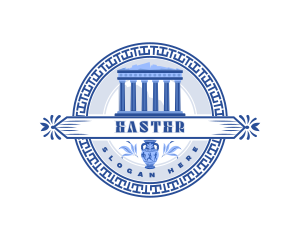 Greek Historical Landmark Logo