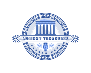 Greek Historical Landmark logo design