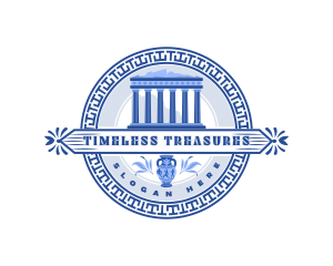 Historical - Greek Historical Landmark logo design