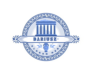 Gyros - Greek Historical Landmark logo design