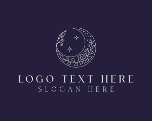 Styling - Holistic Flower Moon logo design