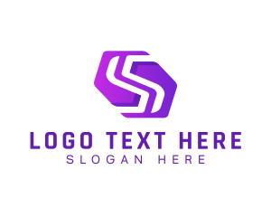 Business - Advertising Company Business Letter S logo design