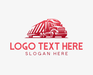 Trailer - Trailer Truck Logistics logo design