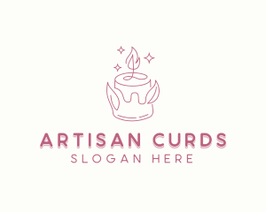 Artisanal Candlelight Decoration logo design