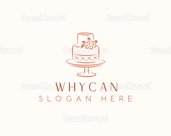 Sweet Cake Baker Logo