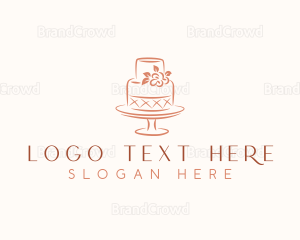 Sweet Cake Baker Logo