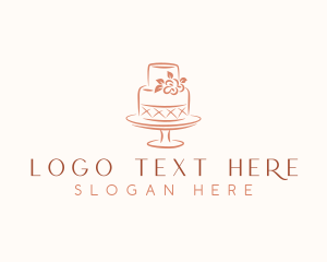 Sweet Cake Baker Logo