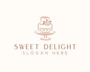 Sweet Cake Baker logo design