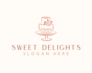 Sweet Cake Baker logo design