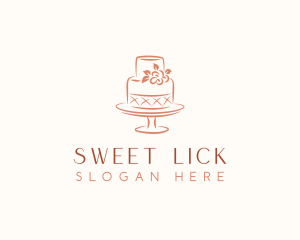 Sweet Cake Baker logo design