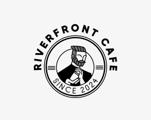 Cafe Coffee Barista  logo design