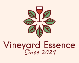 Vineyard Wine Bar logo design