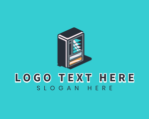 Portable - Snack Vending Machine logo design